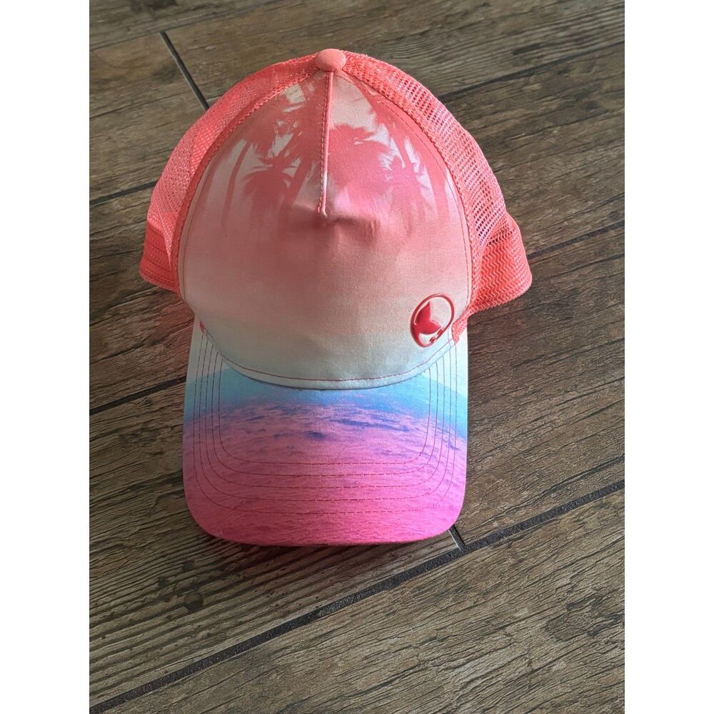 NWOT Reel Legends Coral Pink Trucker Baseball Cap Hat